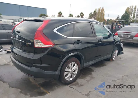 2012 Honda Cr-V Ex-L z USA, uszkodzony, nr VIN 2HKRM4H77CH619965